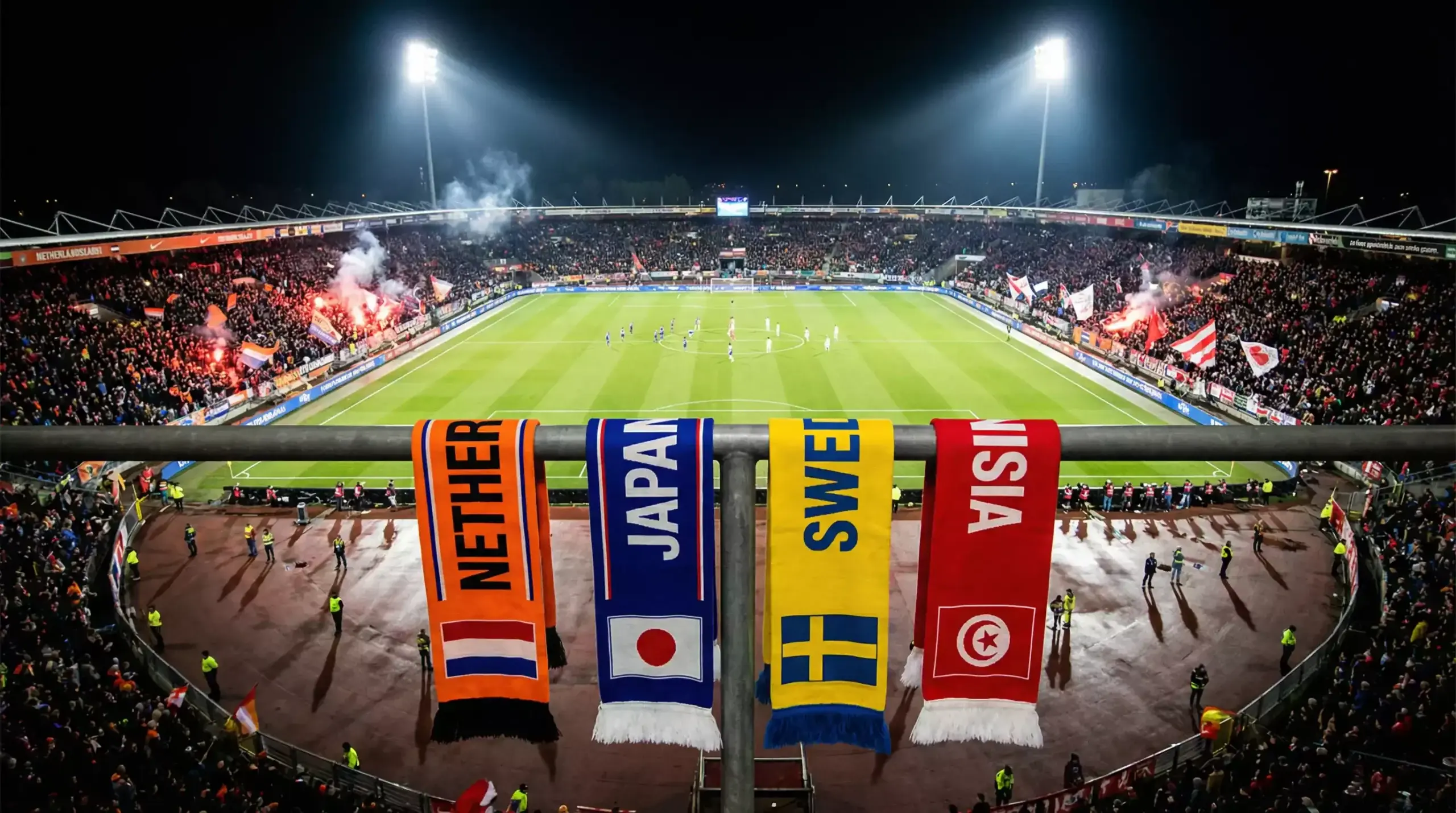 A VB 2026 F csoportjának halálcsoportja Hollandia, Japán, Svédország és Tunézia válogatottjaival