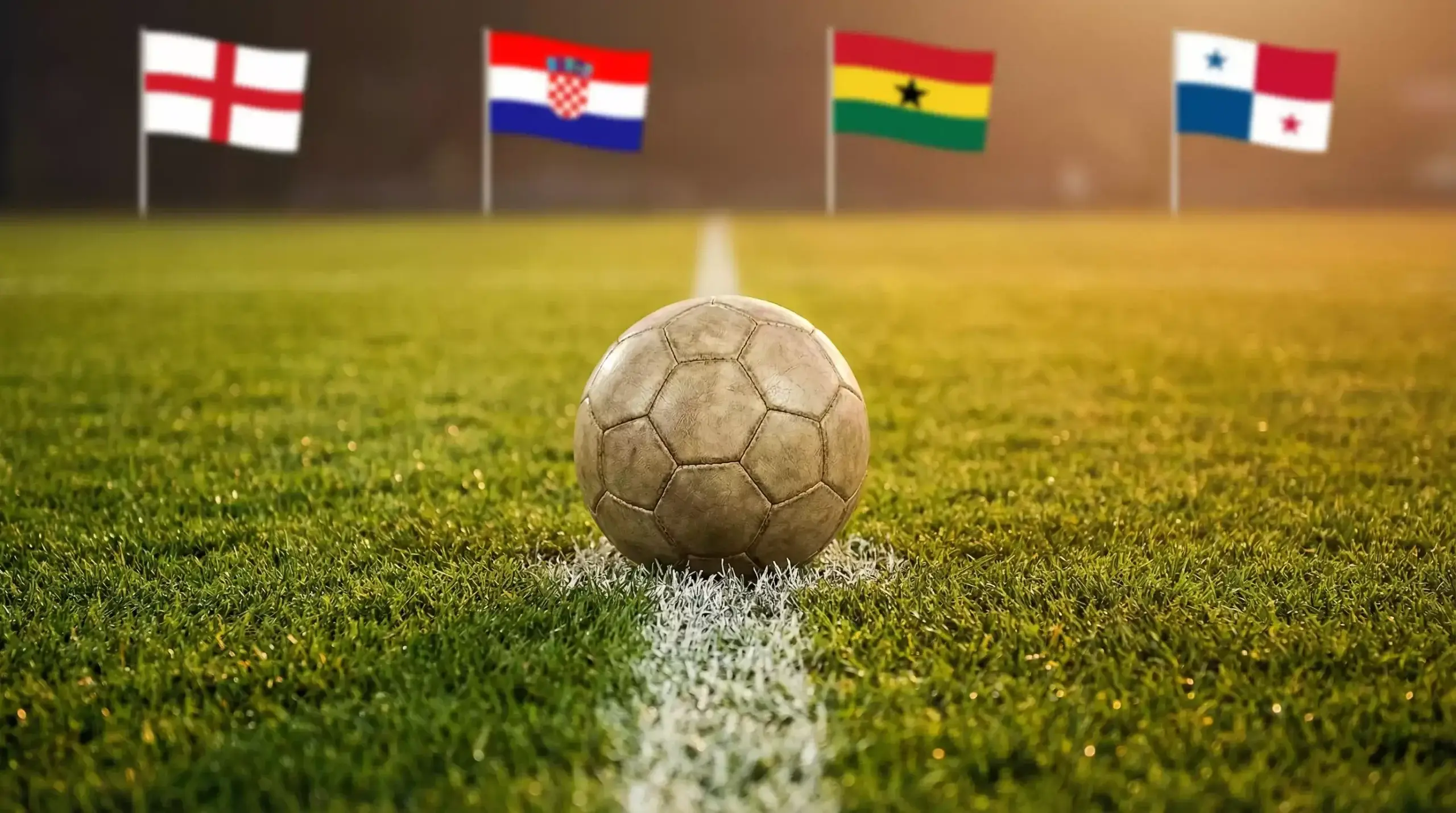 A VB 2026 L csoportjának válogatottjai: Anglia, Horvátország, Ghána és Panama